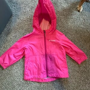 Columbia Kids Fuchsia Raincoat